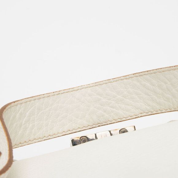 Ferragamo Leather Gancini Double Pocket Shoulder Bag - Picture 14 of 16